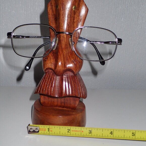 Artisan Wood Eye Glass Holder - Picture 8 of 10